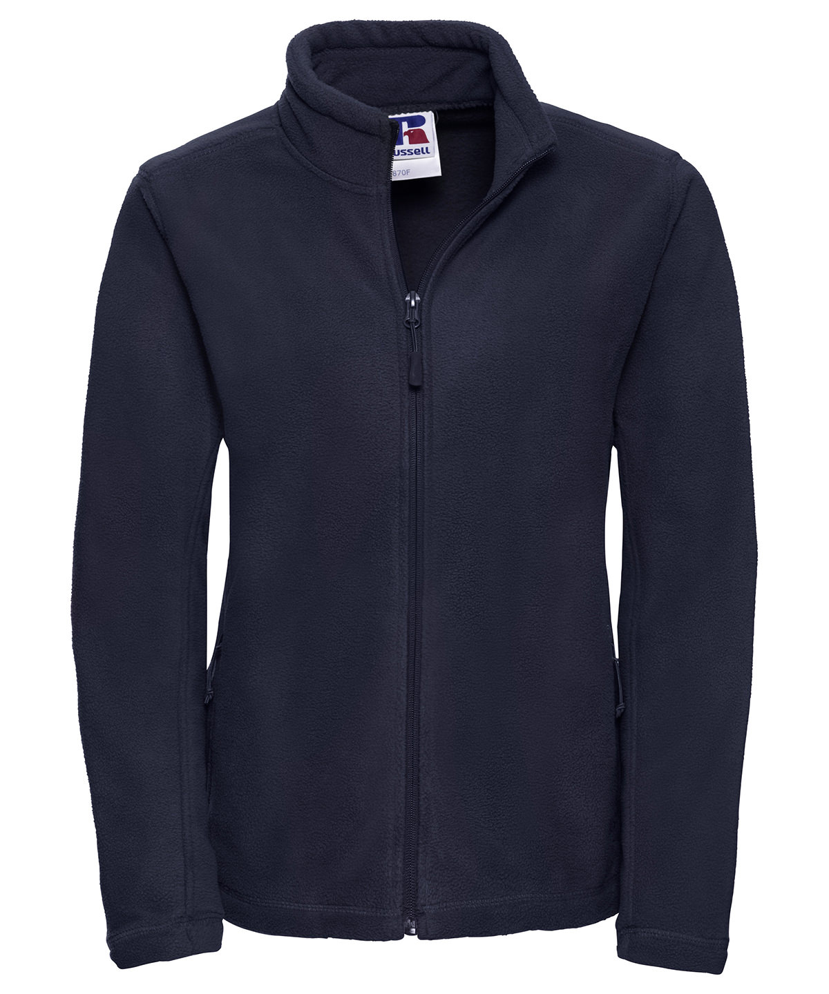 Women's full-zip outdoor fleece - French Navy