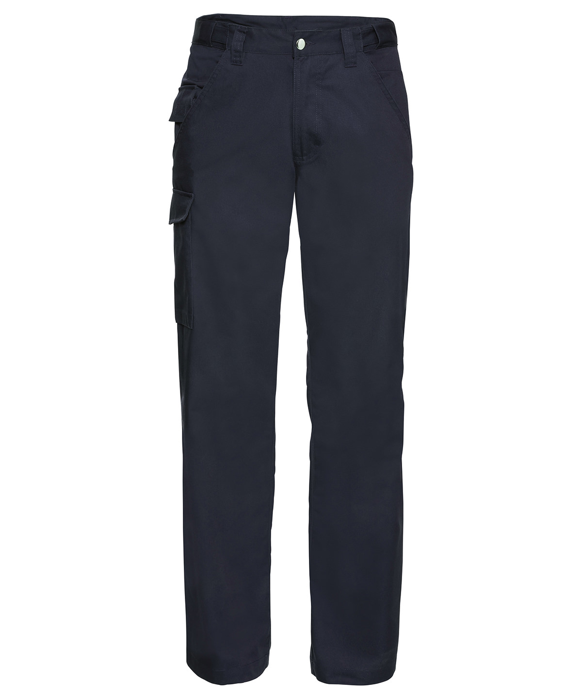Polycotton twill workwear trousers - French Navy