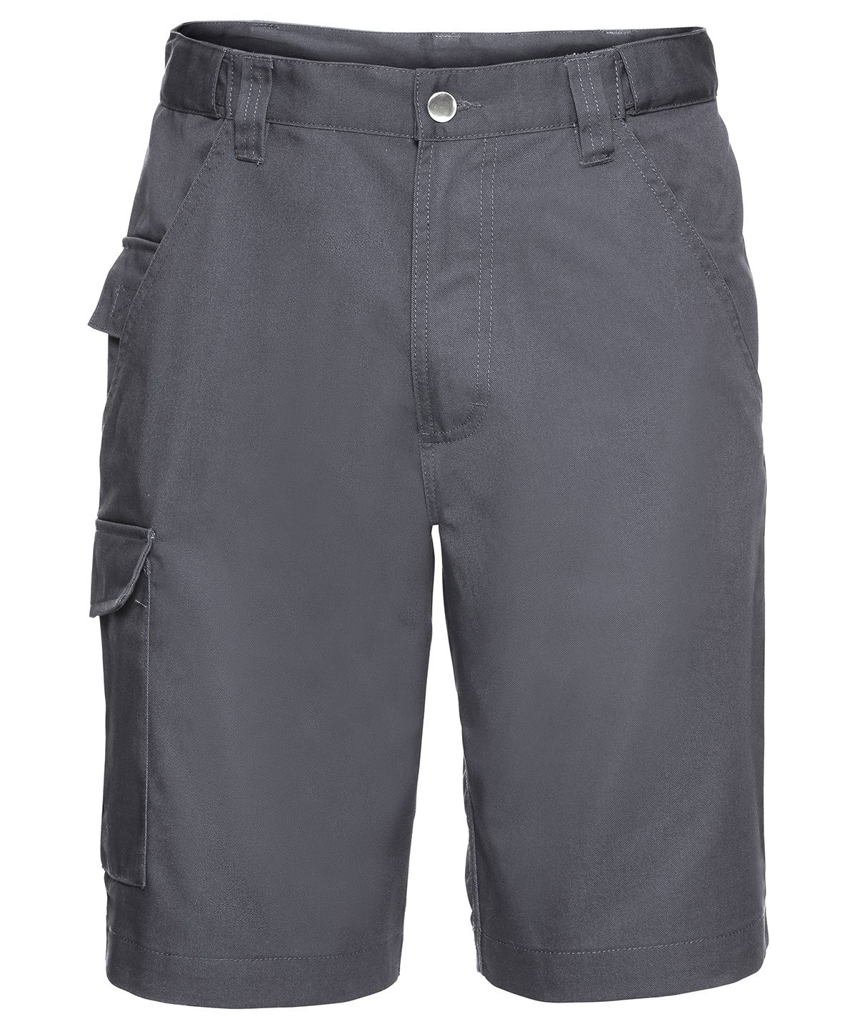 Polycotton twill workwear shorts - Convoy Grey