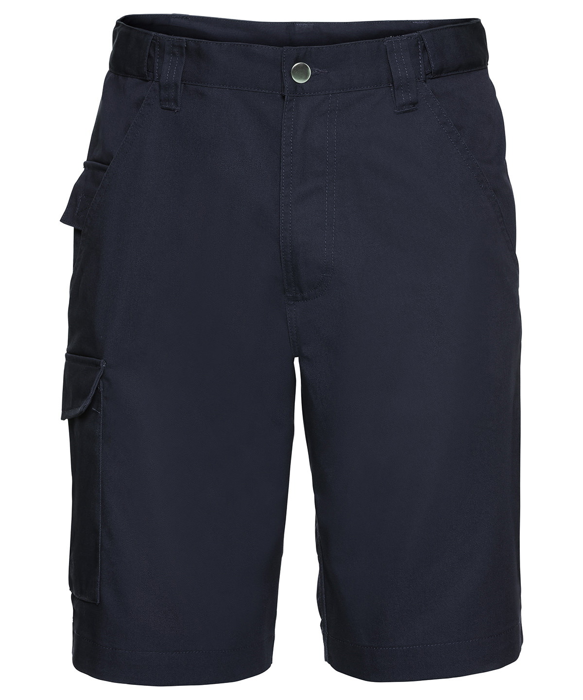 Polycotton twill workwear shorts - French Navy