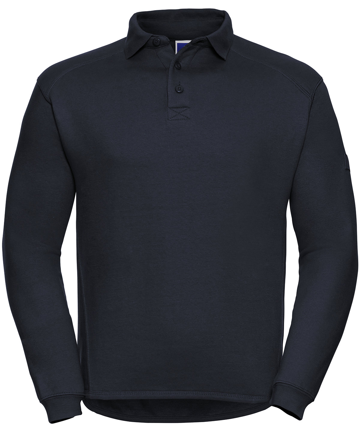Heavy-duty collar sweatshirt - French Navy