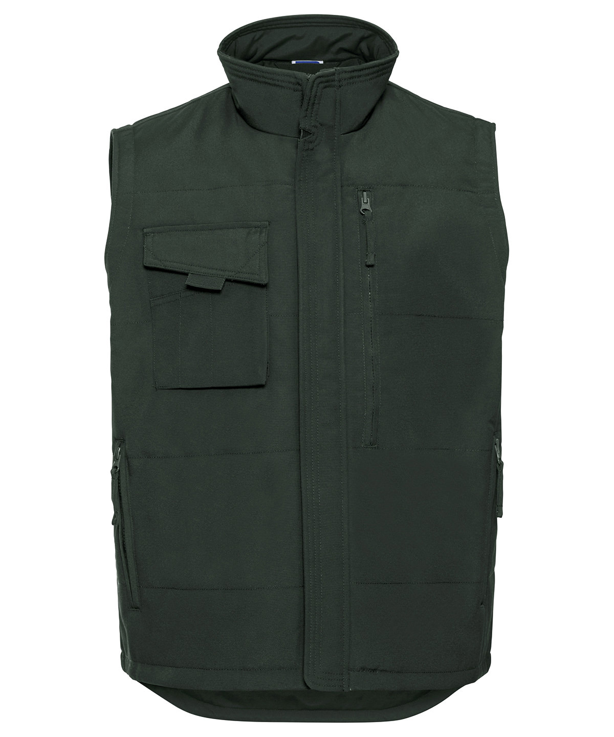 Heavy-duty gilet - Bottle Green