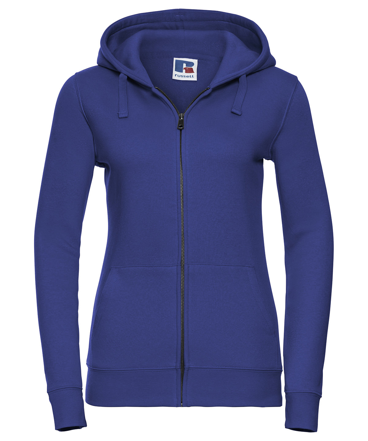 Women's authentic zipped hooded sweatshirt - Bright Royal