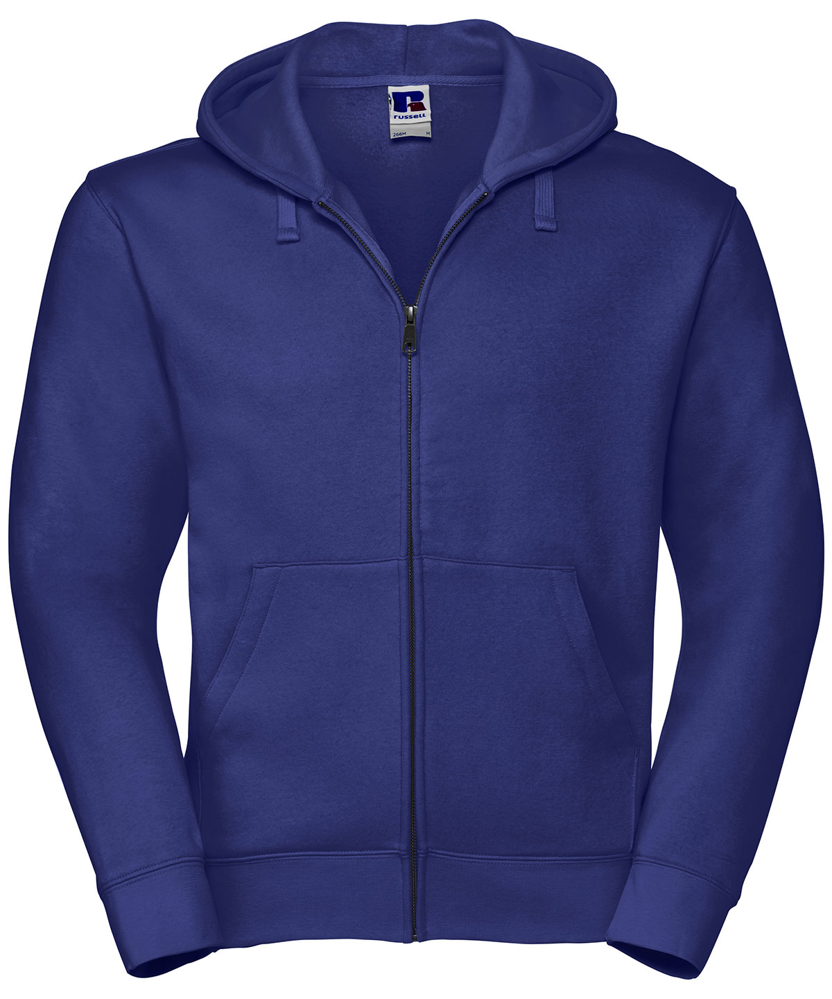 Authentic zipped hooded sweat - Bright Royal