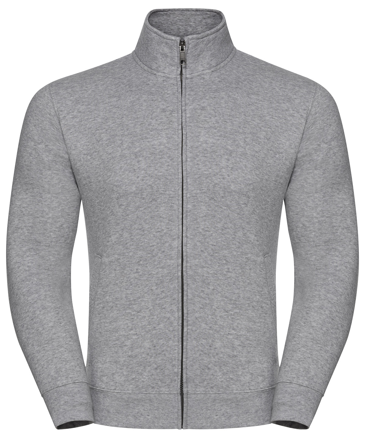 Authentic sweatshirt jacket - Light Oxford