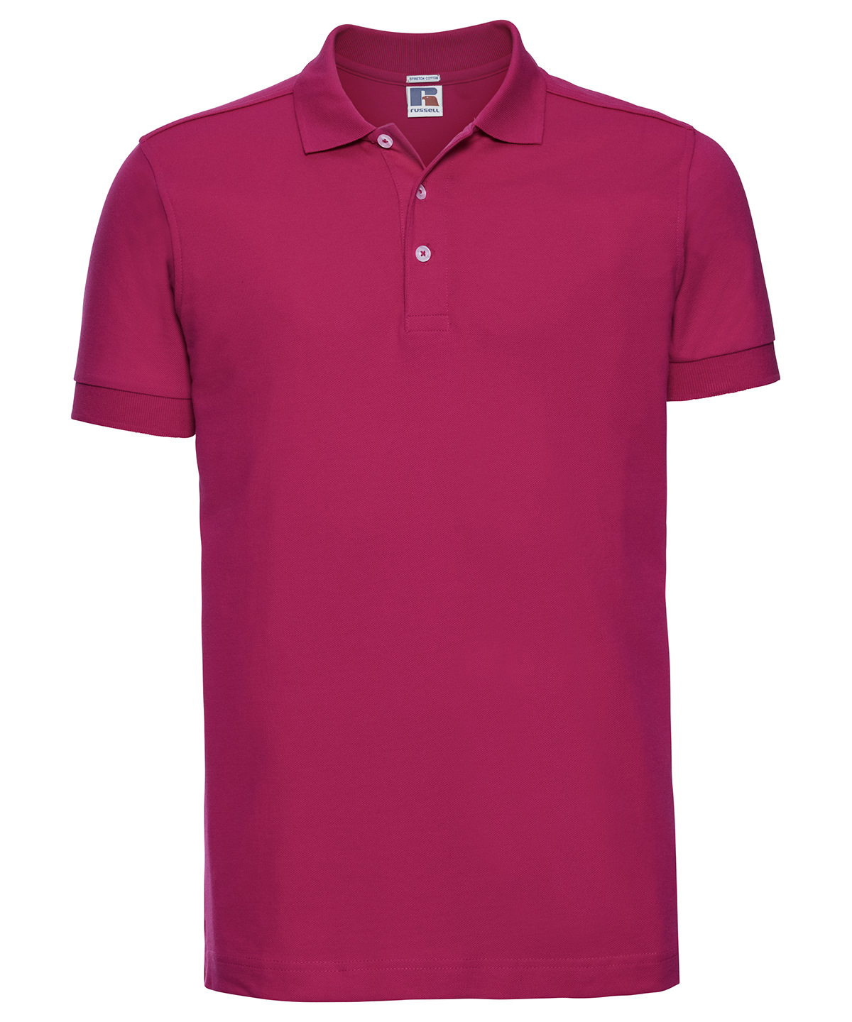 Stretch polo - Fuchsia