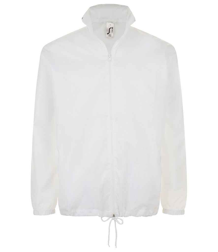 SOL'S Unisex Shift Windbreaker Jacket - White
