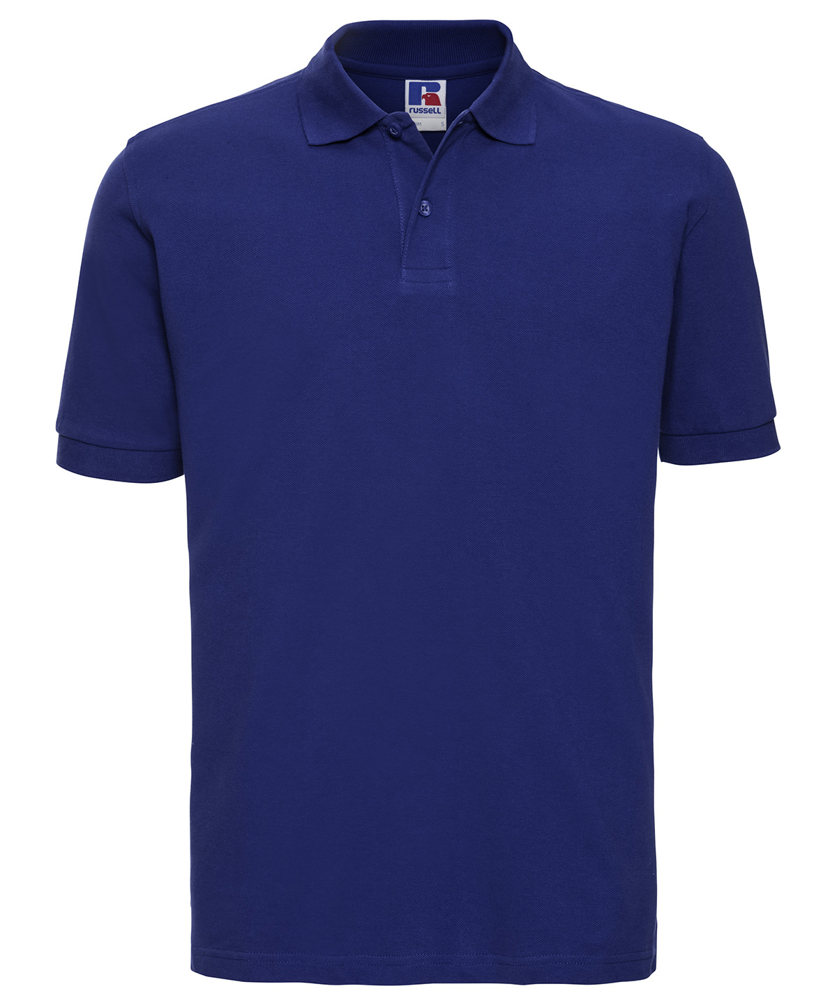 Classic cotton piqué polo - Bright Royal