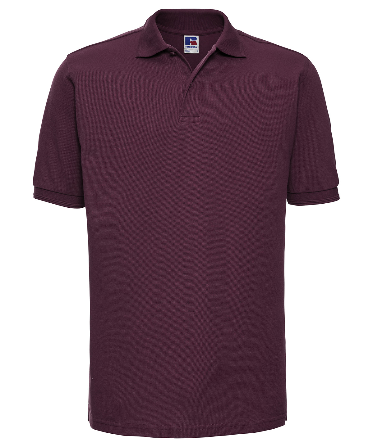 Hard-wearing 60°C wash polo - Burgundy