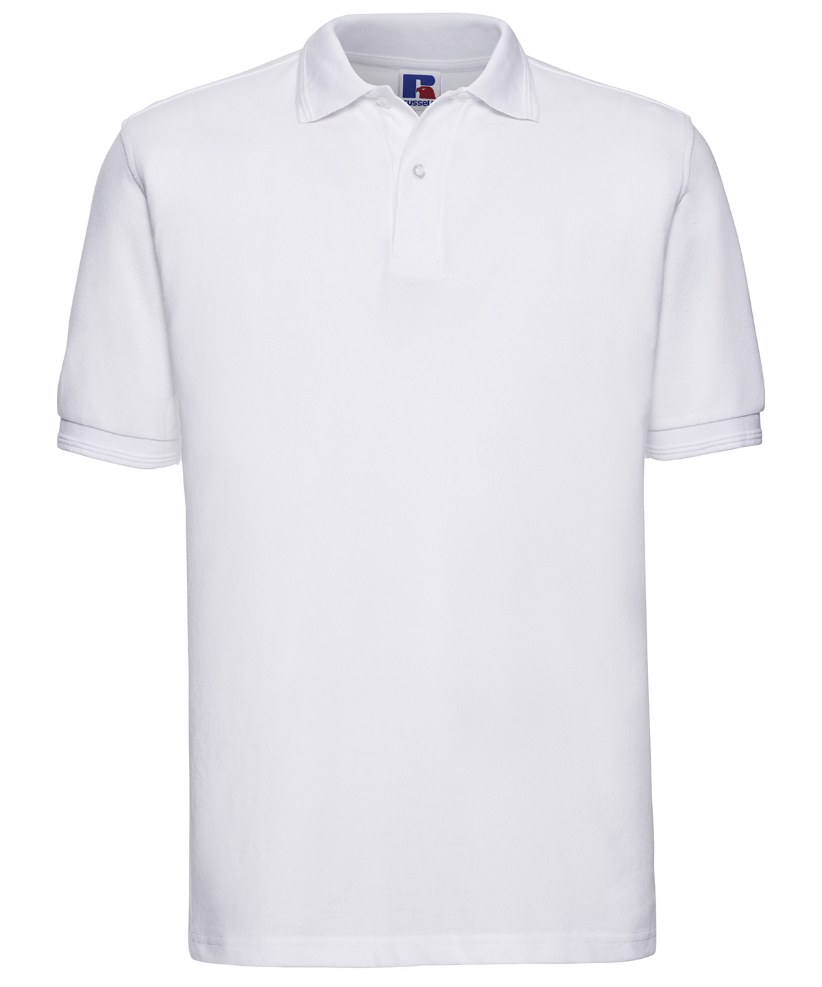 Hard-wearing 60°C wash polo - White