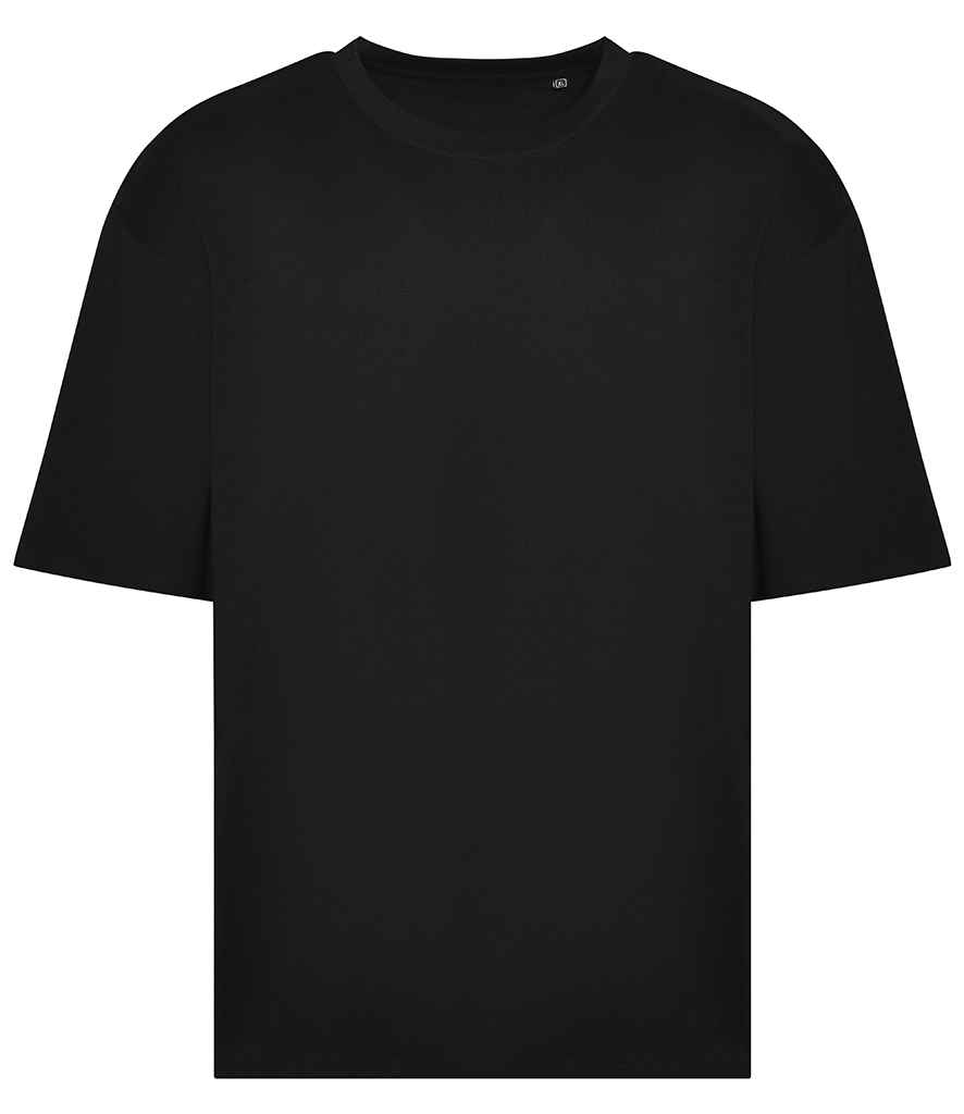 AWDis Heavyweight Boxy 240 T-Shirt - Deep Black
