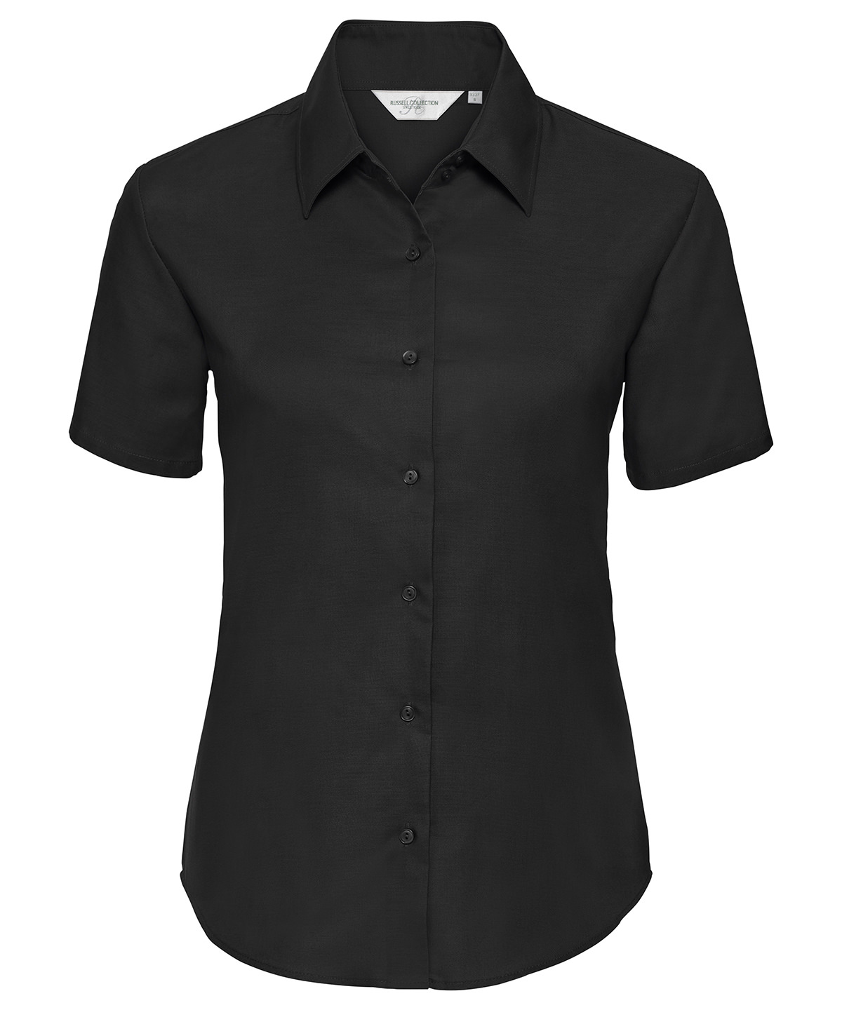 Women's short sleeve Oxford shirt