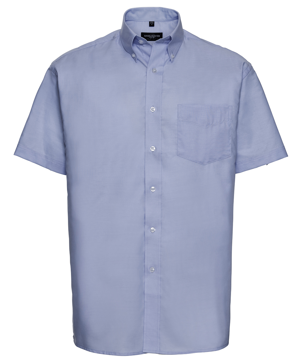 Short sleeve easycare Oxford shirt - Oxford Blue