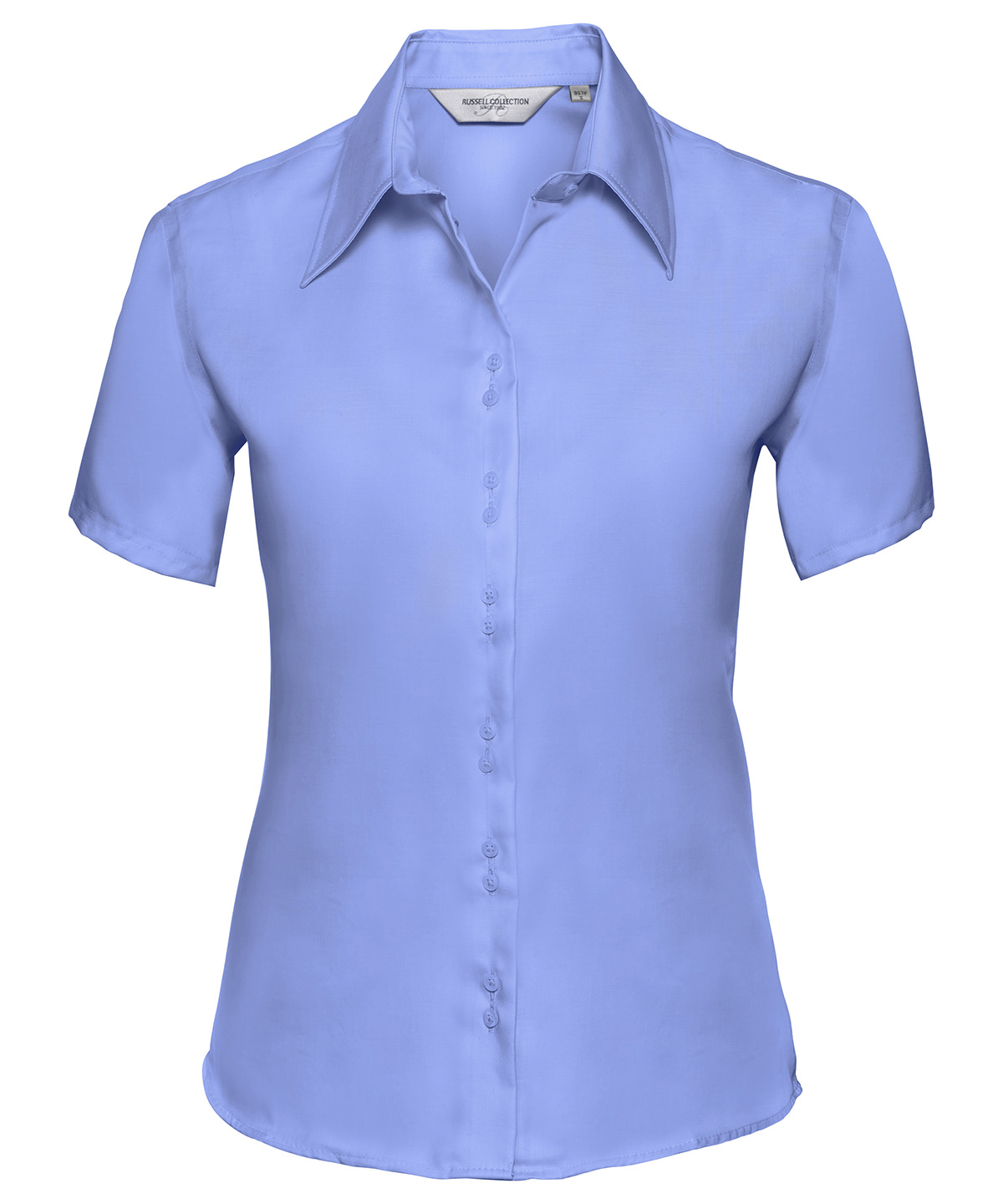 Women's short sleeve ultimate non-iron shirt - Bright Sky