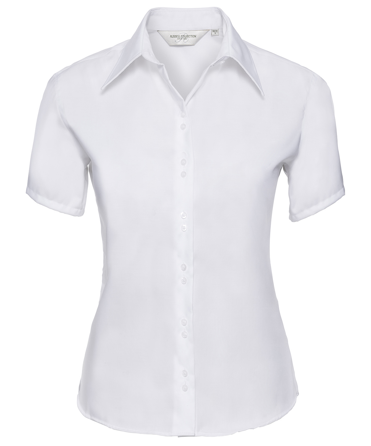 Women's short sleeve ultimate non-iron shirt - White