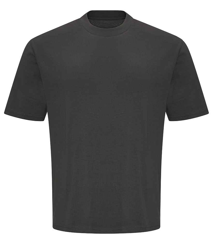 AWDis Heavyweight Boxy 240 T-Shirt - Solid Charcoal