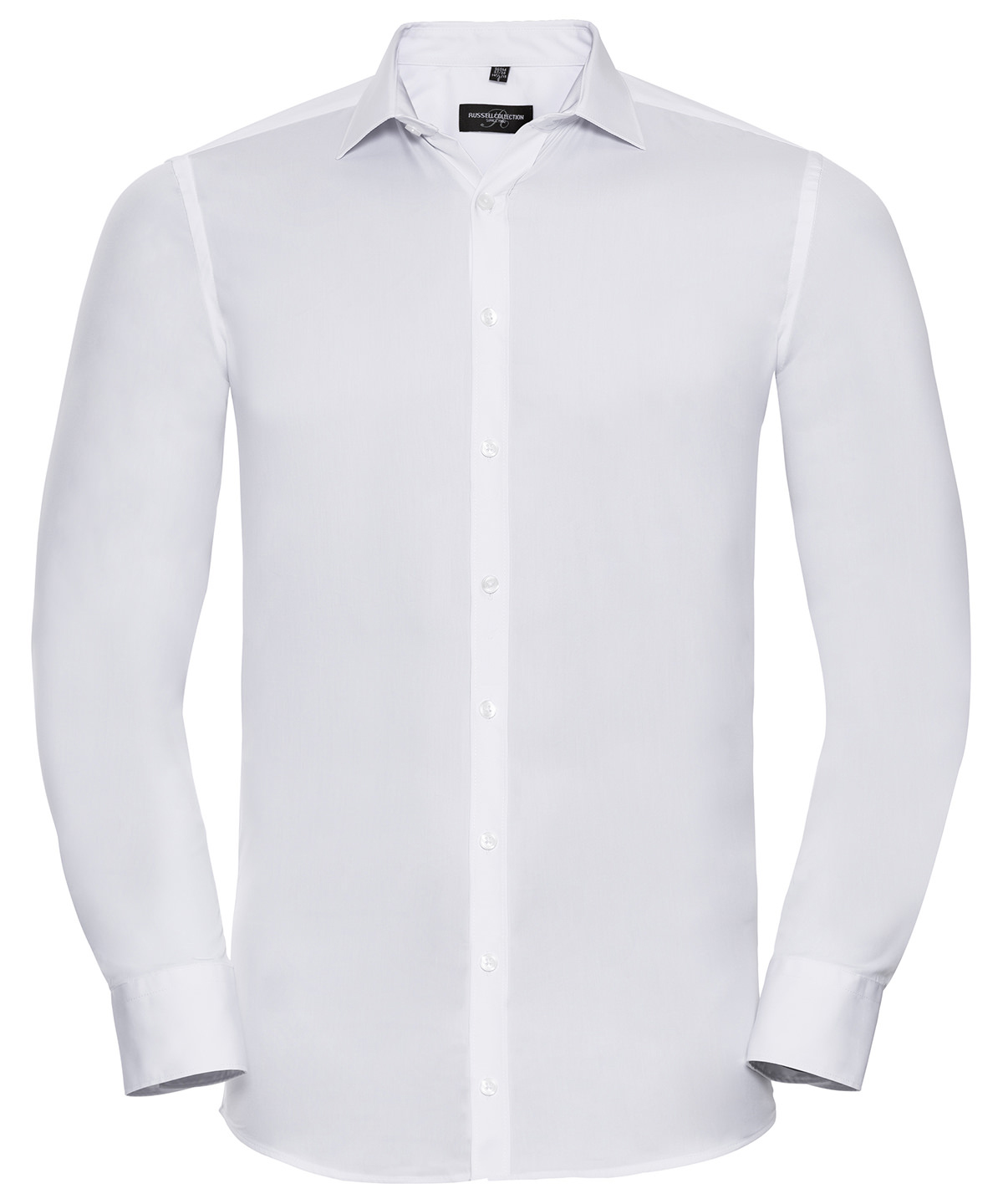 Long sleeve ultimate stretch shirt - White