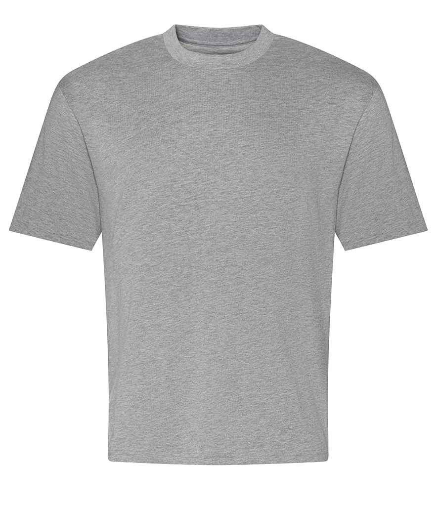 AWDis Heavyweight Boxy 240 T-Shirt - Heather Grey
