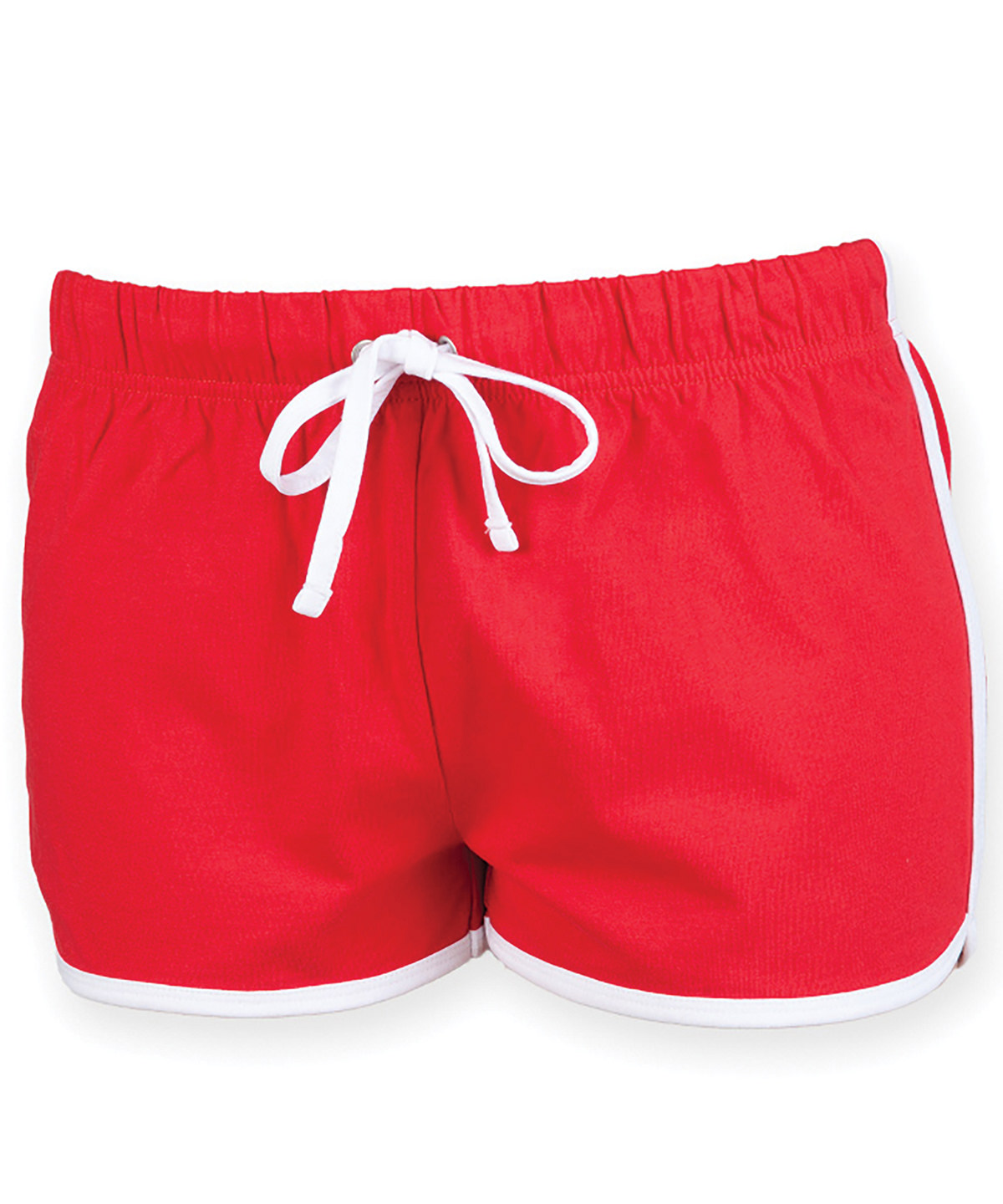 Women's retro shorts - Red/White