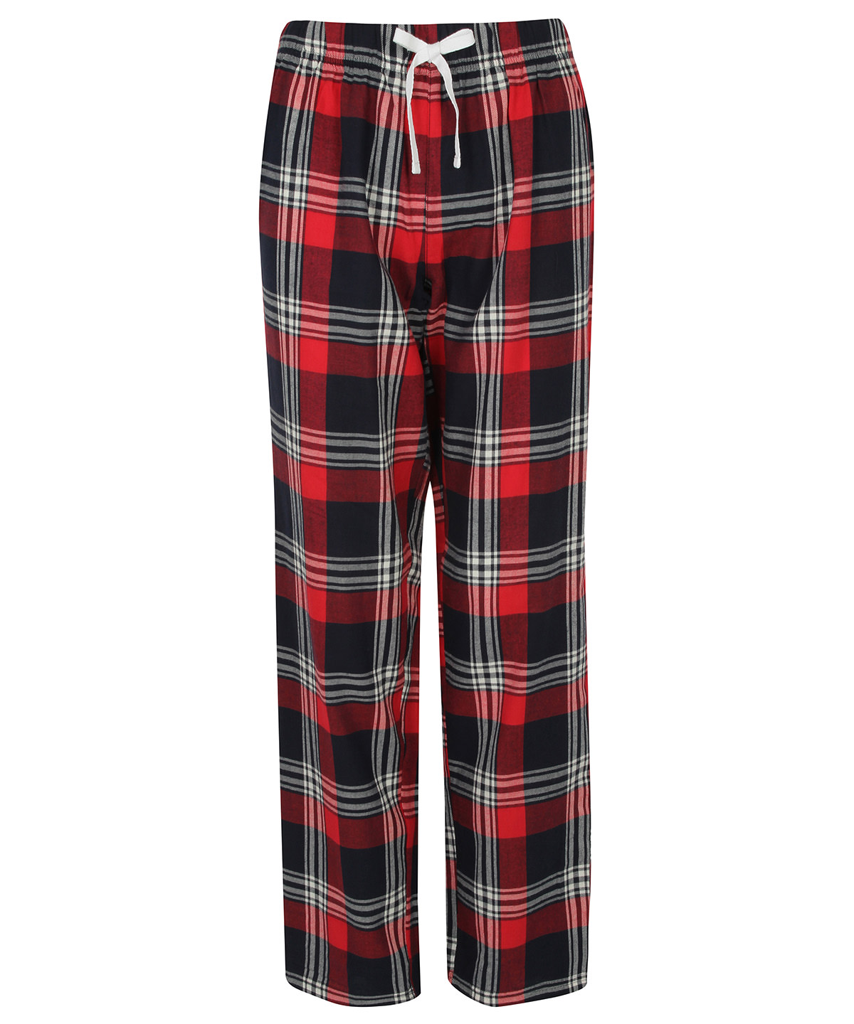 Women's tartan lounge pants - Red/Navy Check