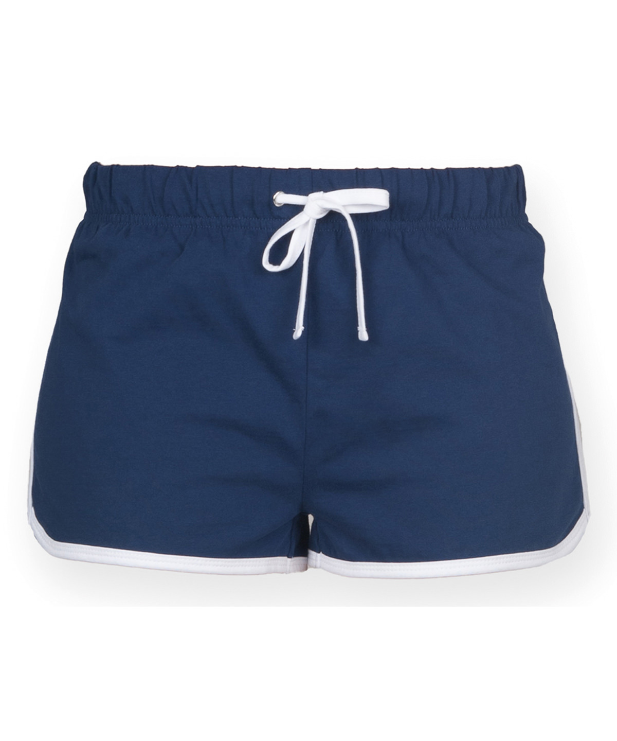 Kids retro shorts - Navy/White