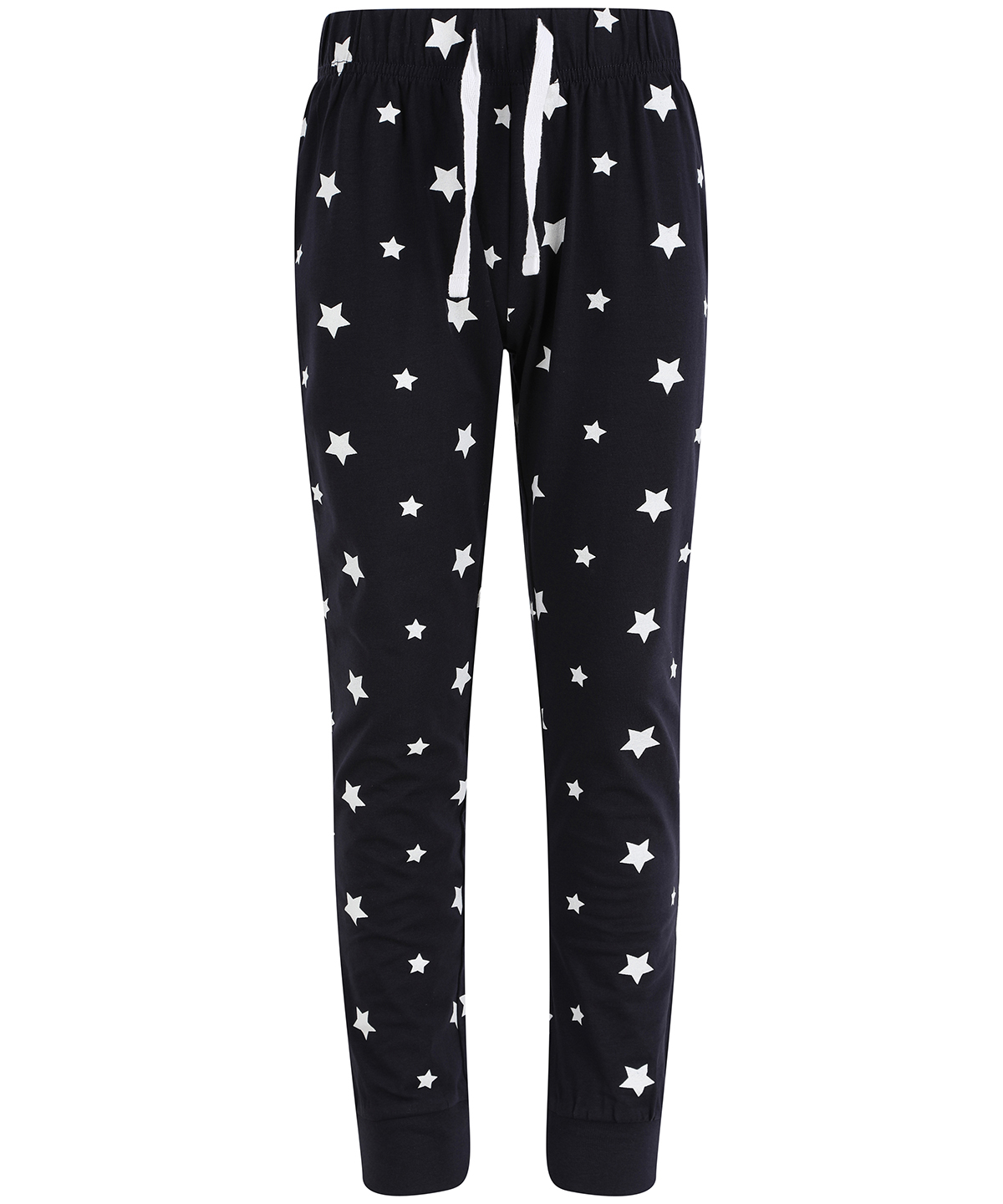 Kids cuffed lounge pants - Navy/White Stars