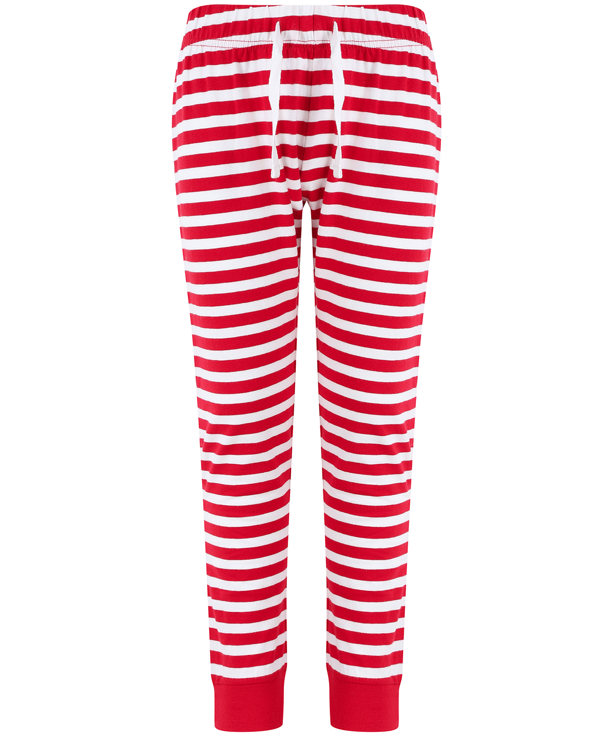 Kids cuffed lounge pants - Red/White Stripes