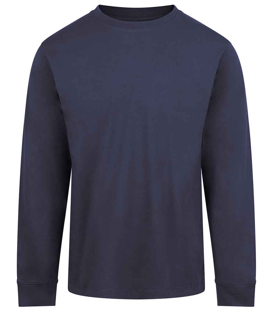 AWDis Long Sleeve 180 T-Shirt - New French Navy