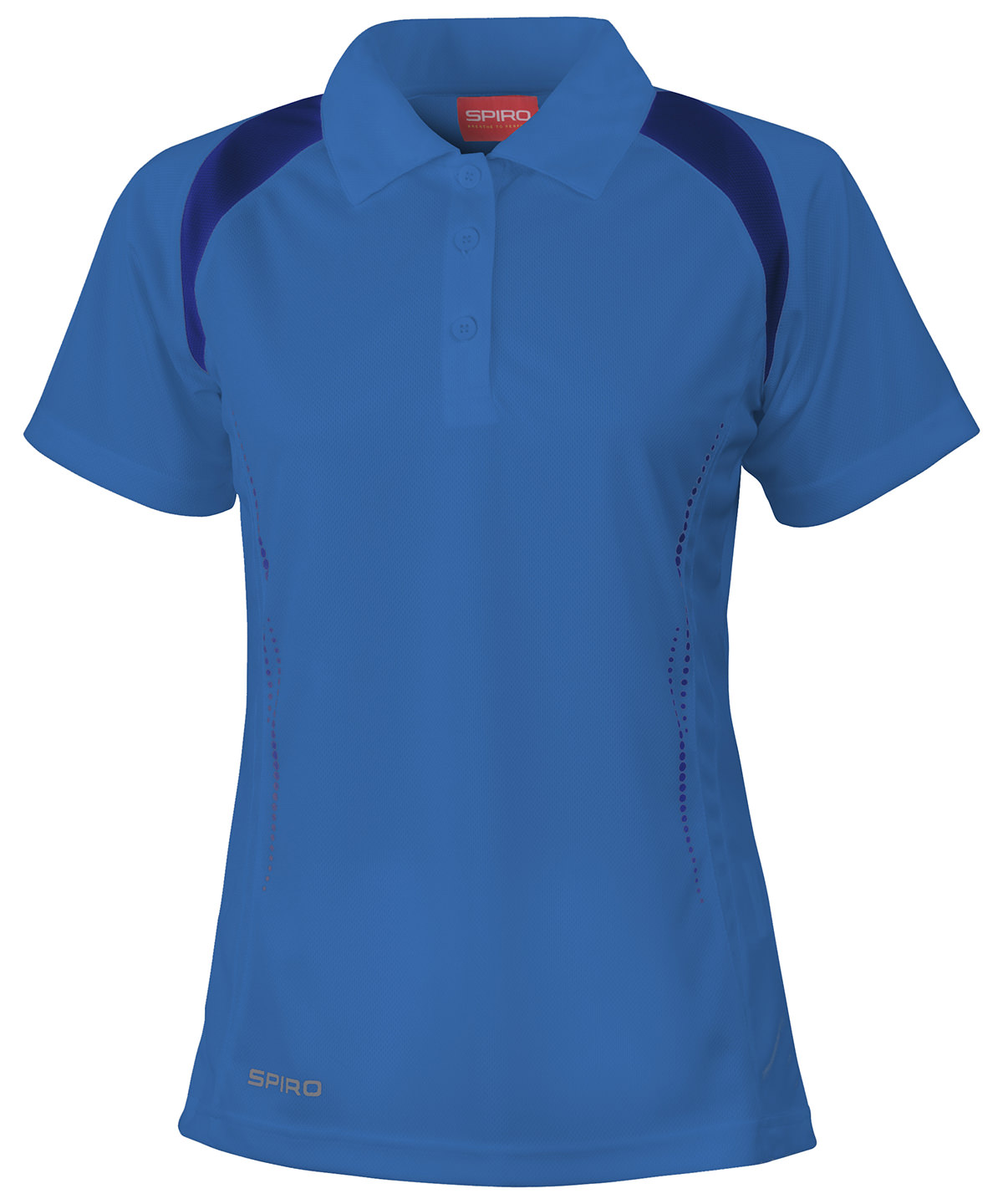 Women's Spiro team spirit polo - Royal/Navy