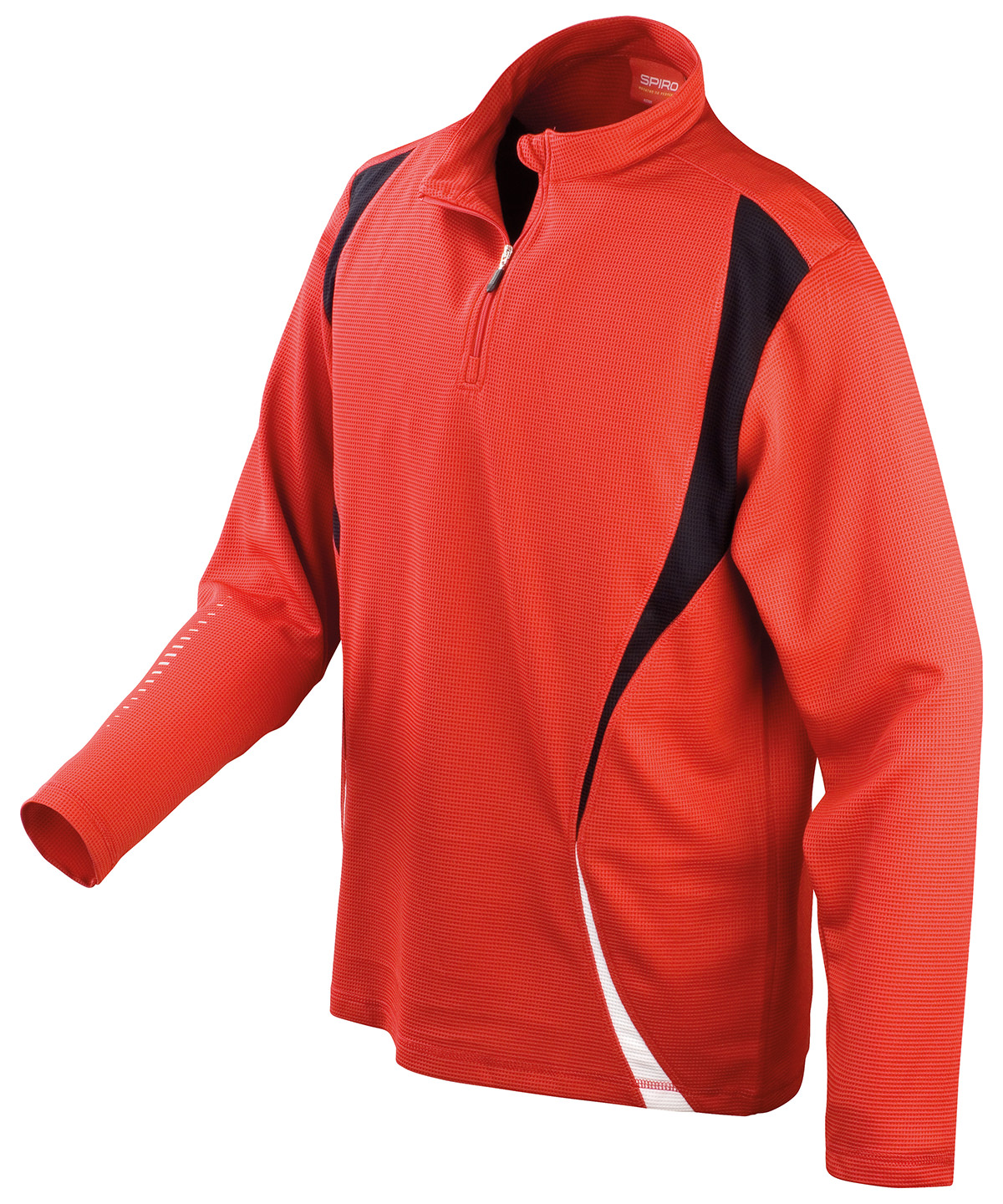 Spiro trial training top - Red/Black/White