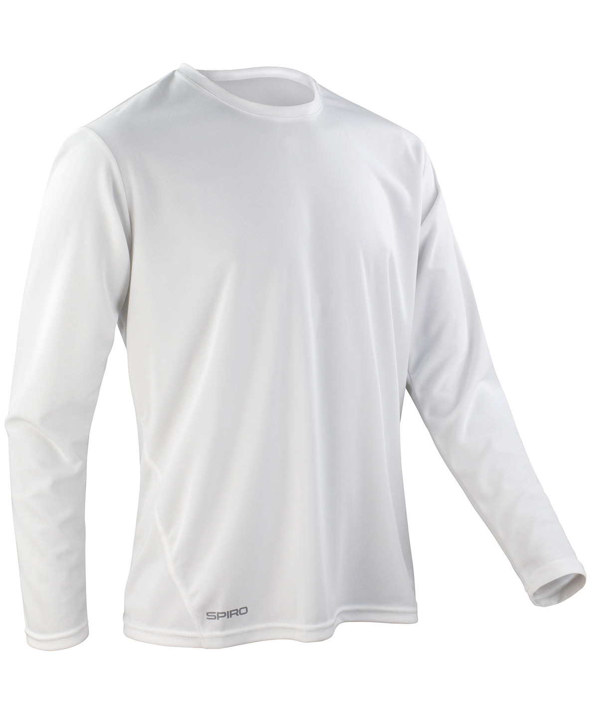 Spiro quick-dry long sleeve t-shirt - White