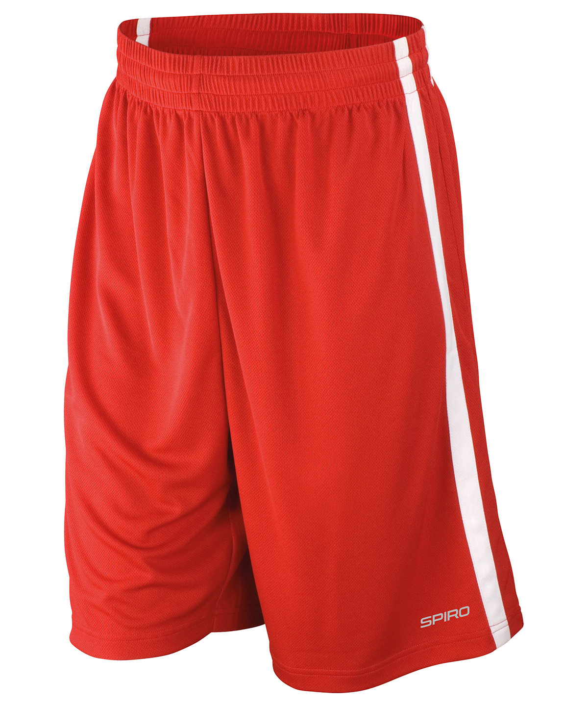 Basketball quick-dry shorts - Red/White