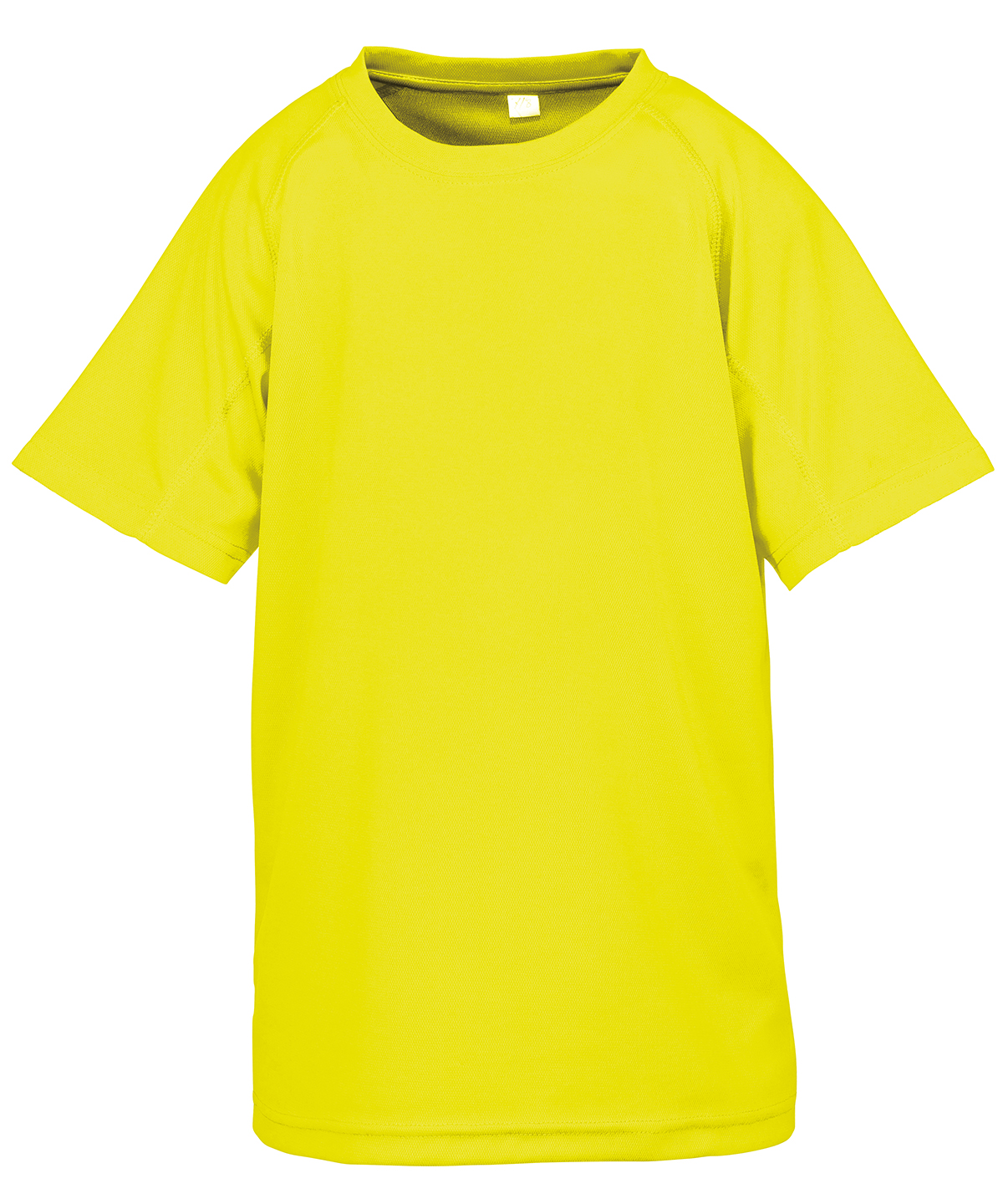 Junior performance aircool tee - Flo Yellow