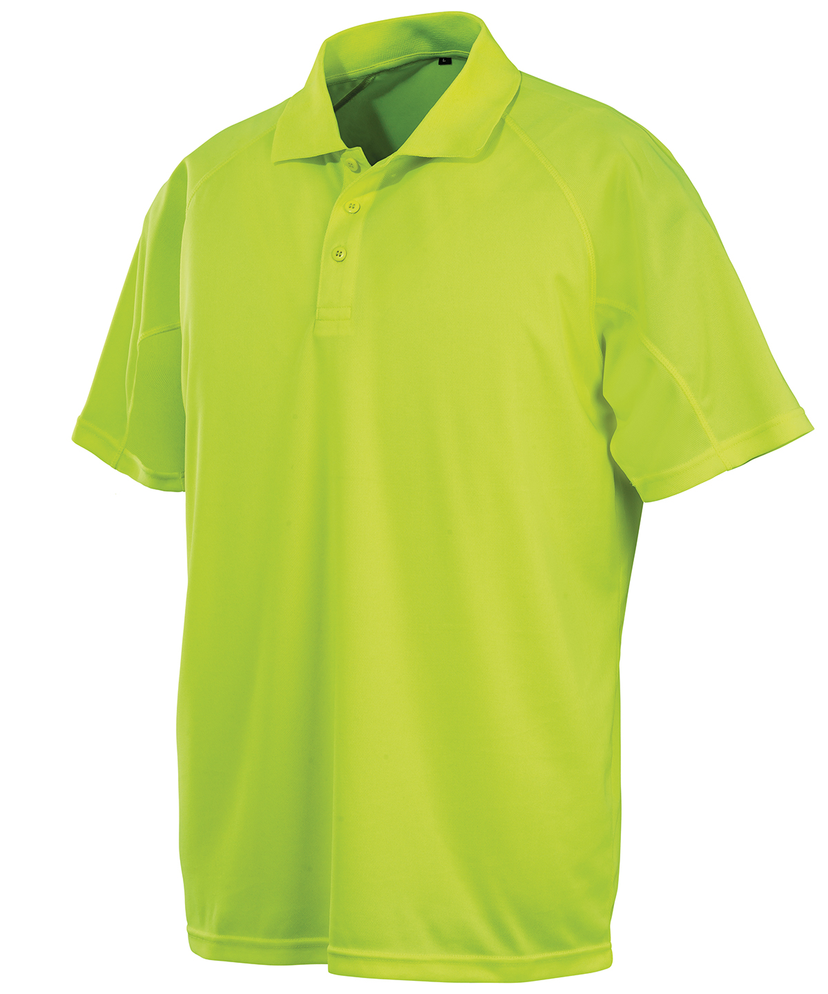 Performance Aircool polo shirt - Flo Yellow