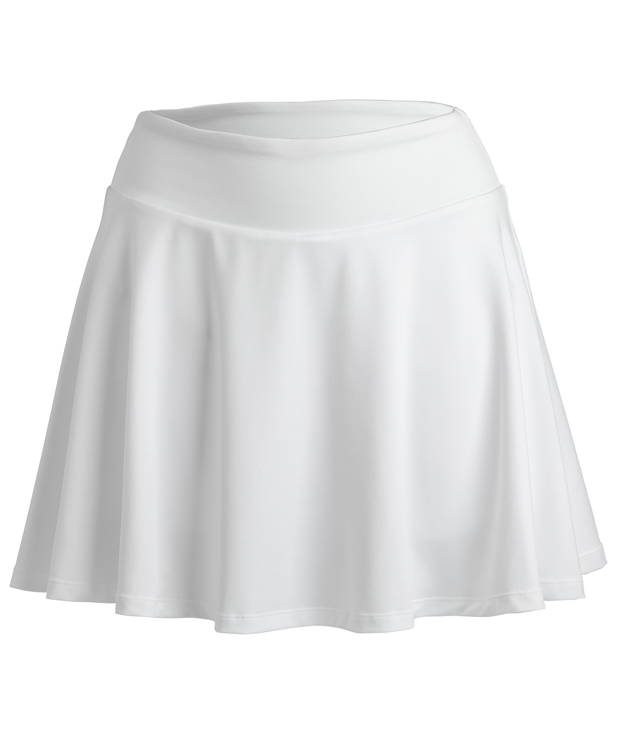Spiro recycled women’s fitness skort - White