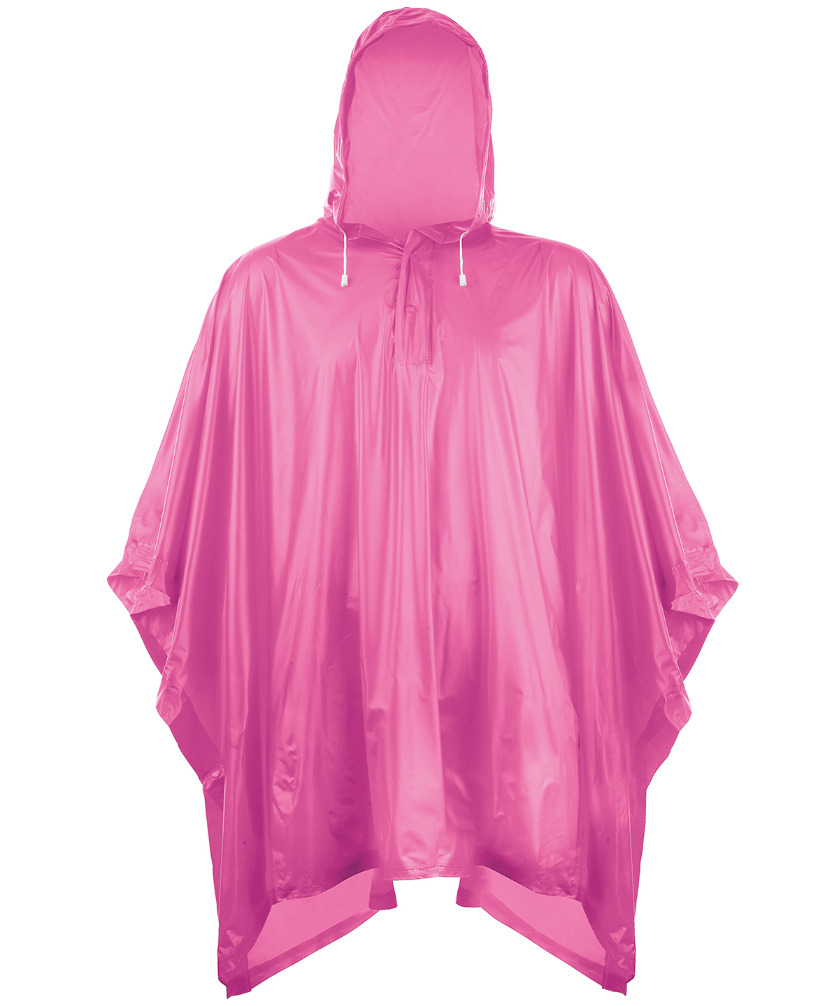 Plastic poncho - Fuchsia