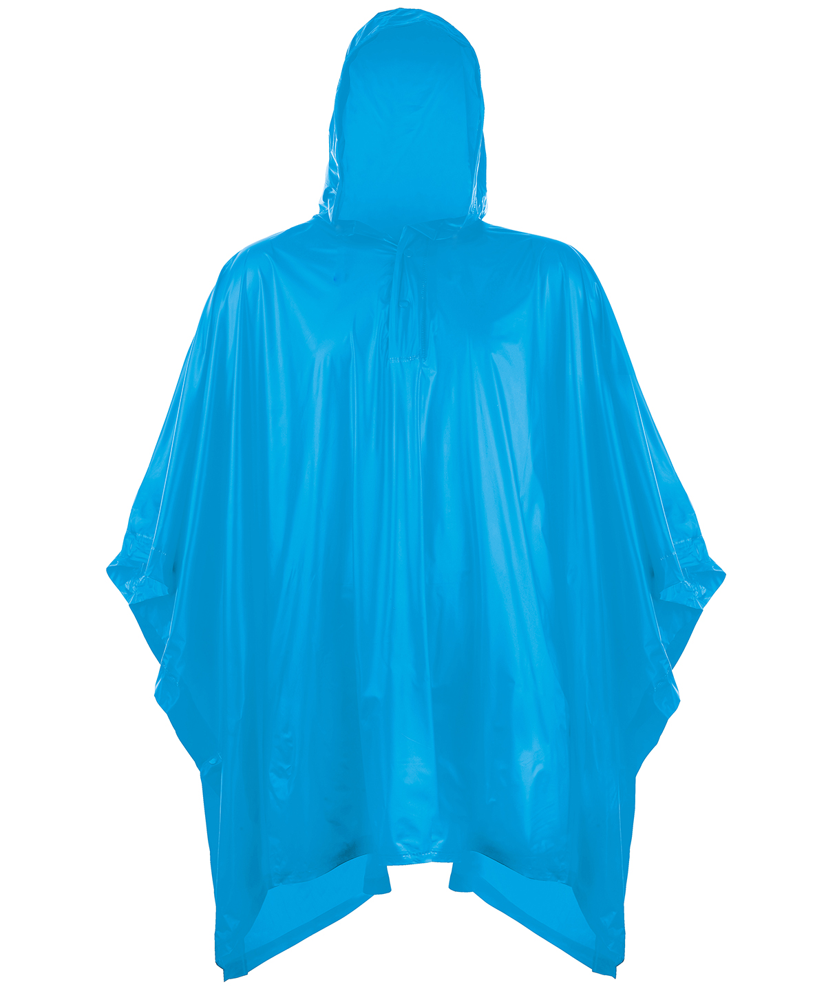 Kids plastic poncho - Sapphire
