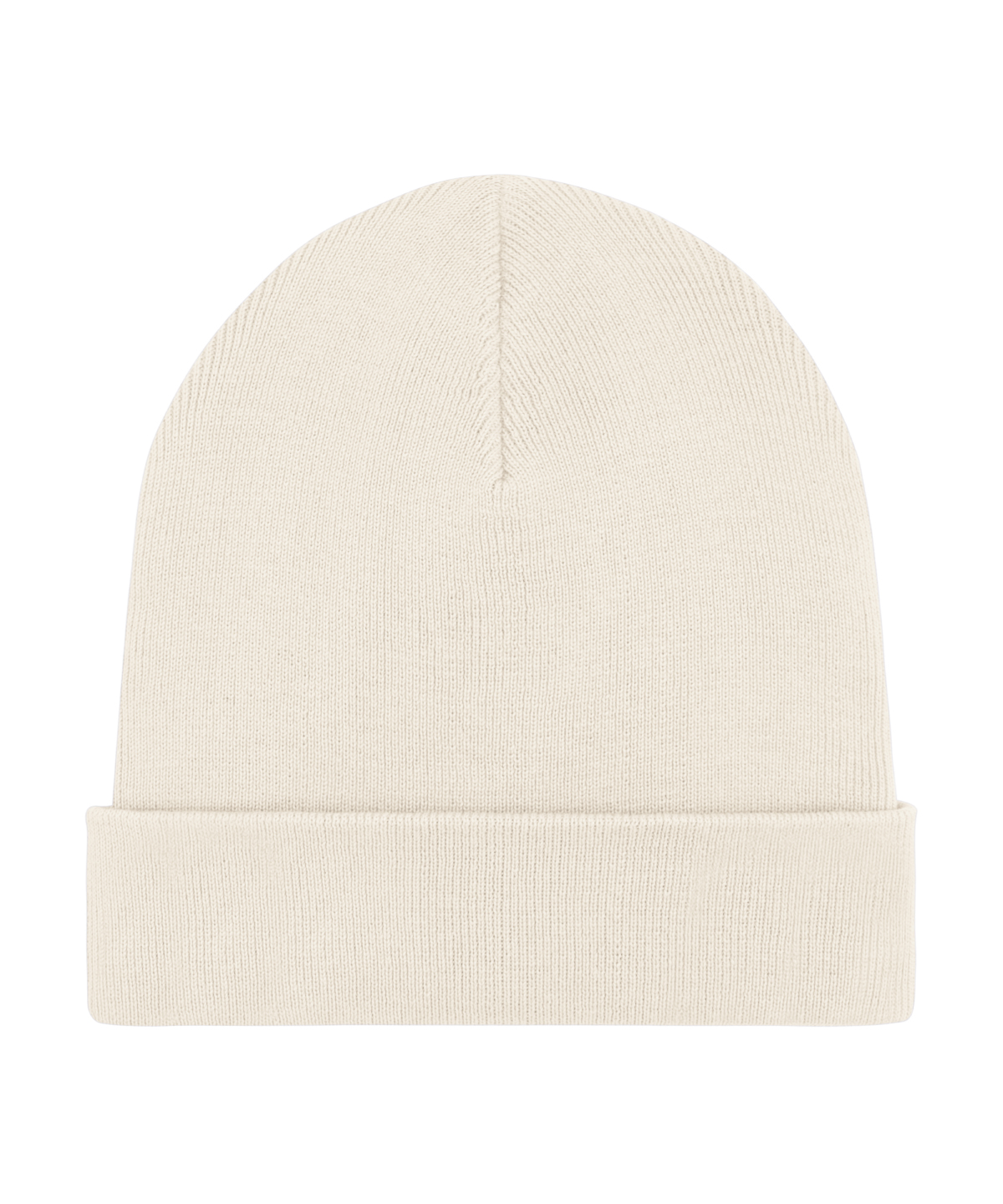 Rib beanie in unisex fit (STAU772) - Natural
