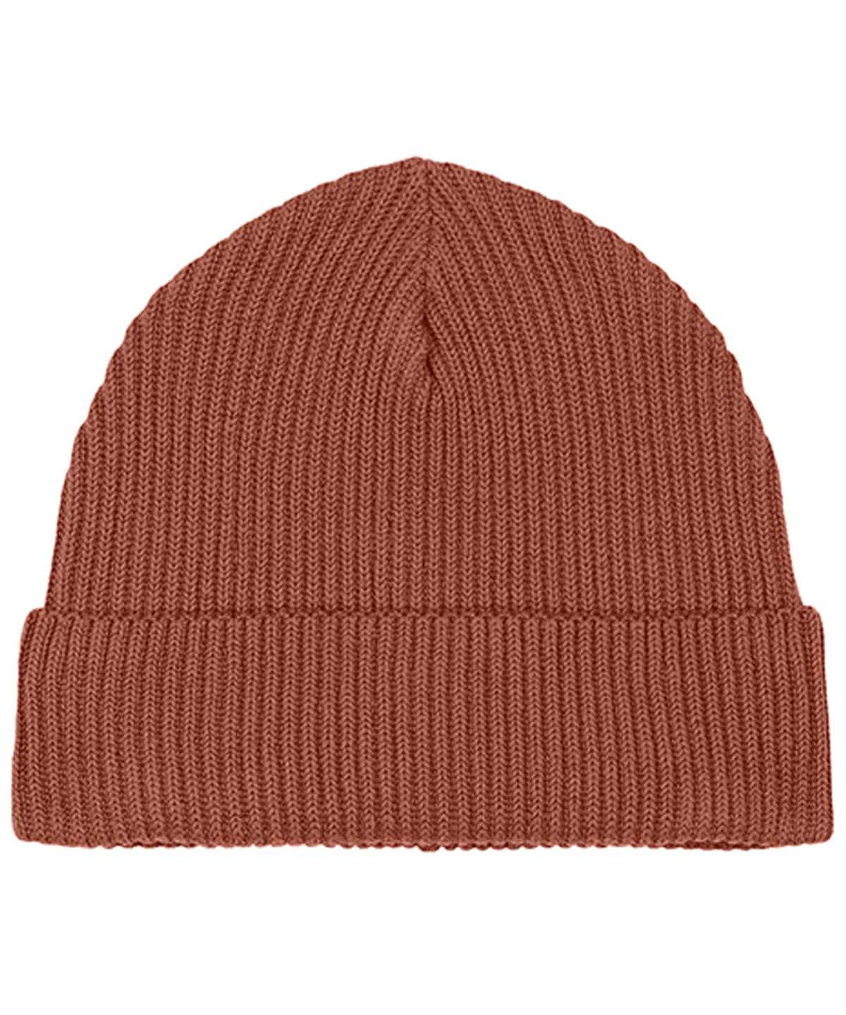 Fisherman beanie in unisex fit (STAU771) - Heritage Brown