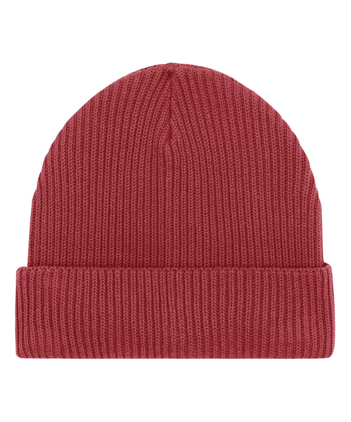 Fisherman beanie in unisex fit (STAU771) - Red Earth