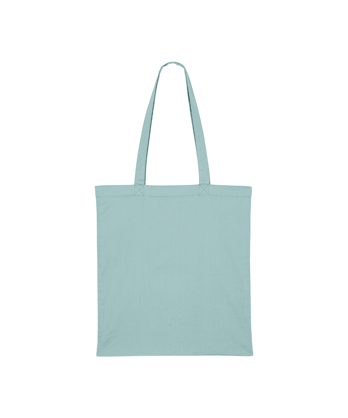 Light tote bag (STAU773) - Teal Monstera