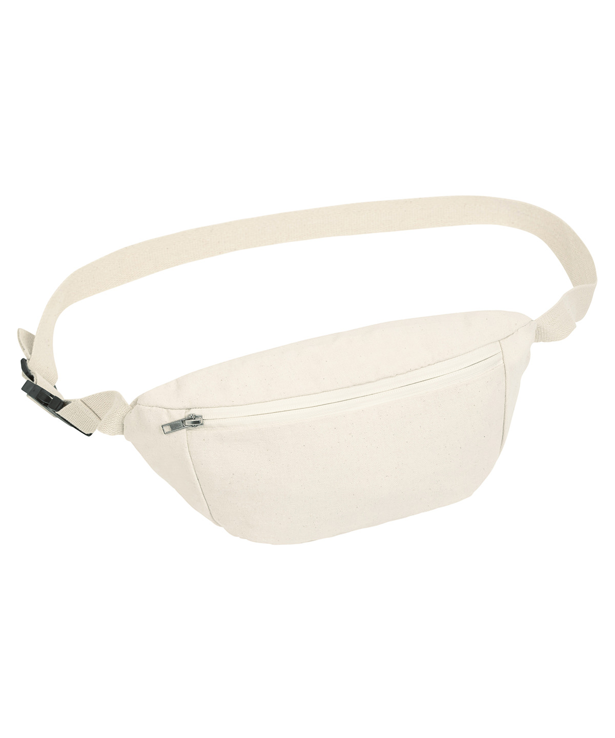 Hip bag with canvas fabric (STAU891) - Natural