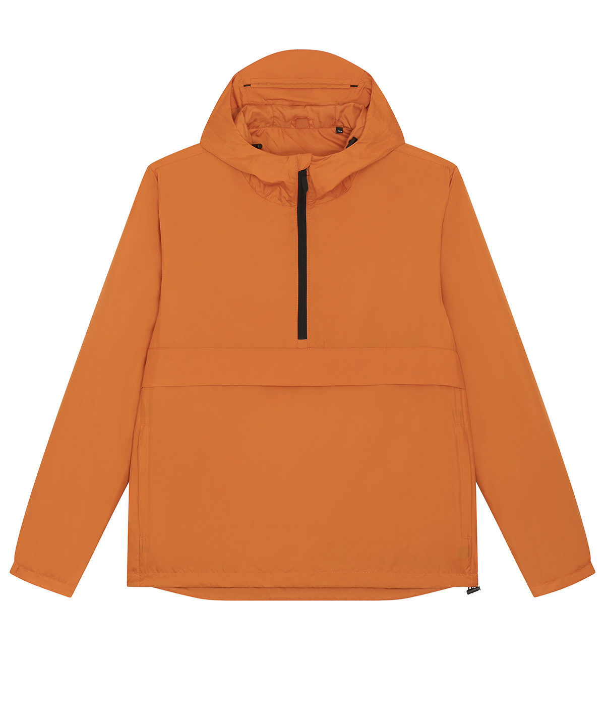 Speeder sporty, street-style hoodie (STJU834) - Flame Orange