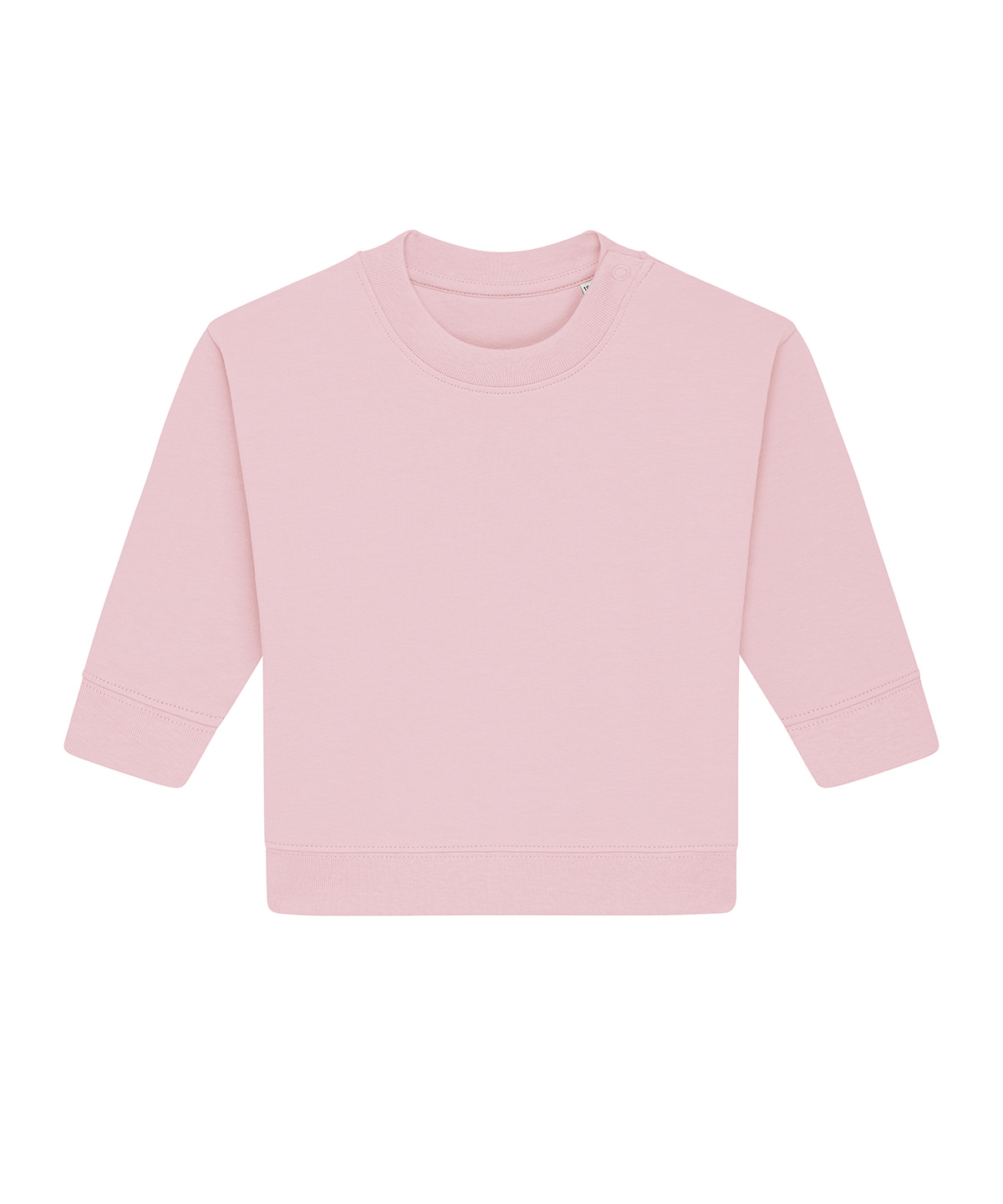 Baby Changer terry crew neck sweatshirt (STSB920) - Cotton Pink