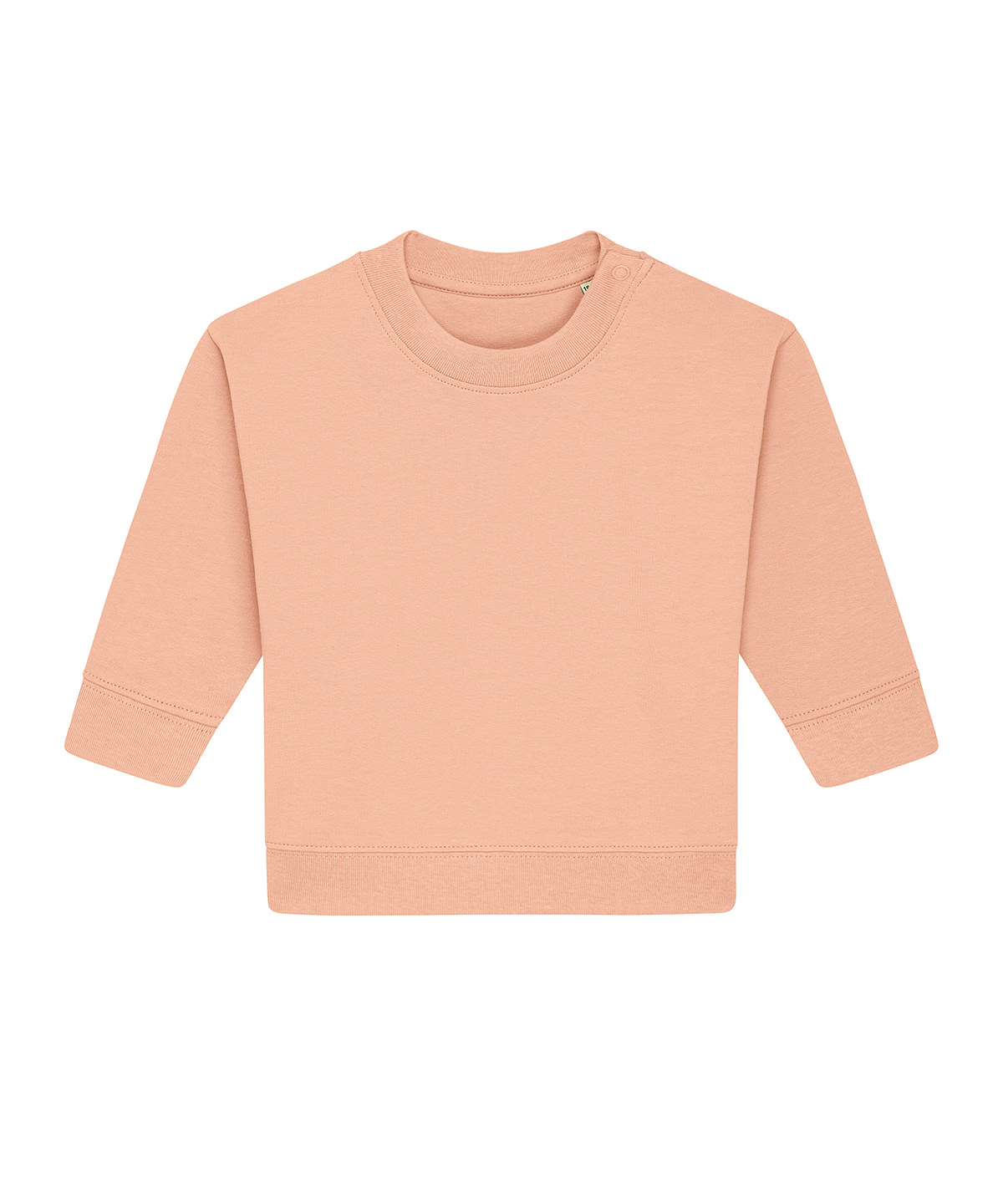 Baby Changer terry crew neck sweatshirt (STSB920) - Fraiche Peche