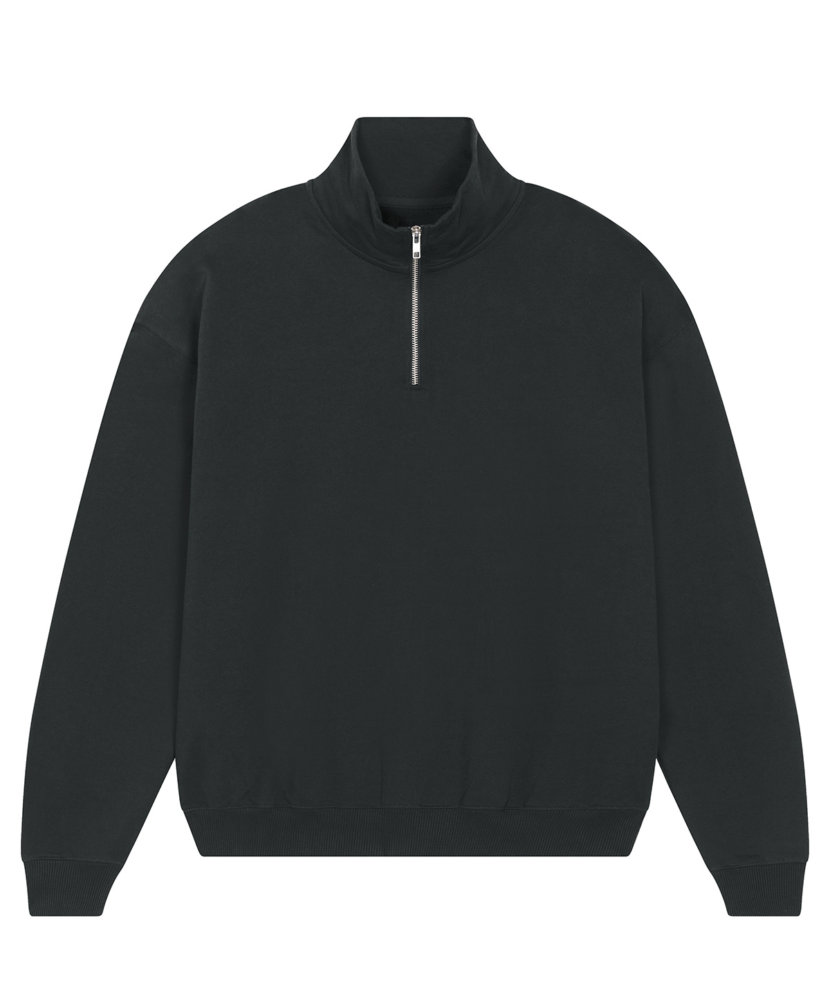 Unisex Miller dry 1/4 zip sweatshirt (STSU795) - Black