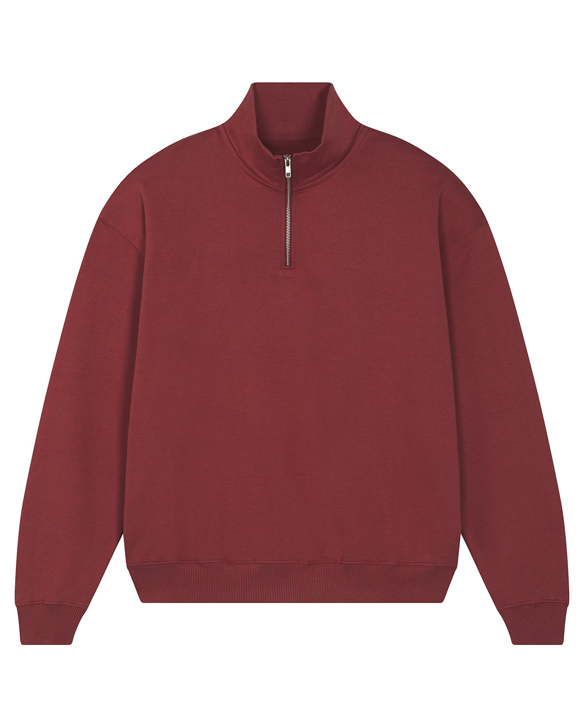 Unisex Miller dry 1/4 zip sweatshirt (STSU795) - Red Earth