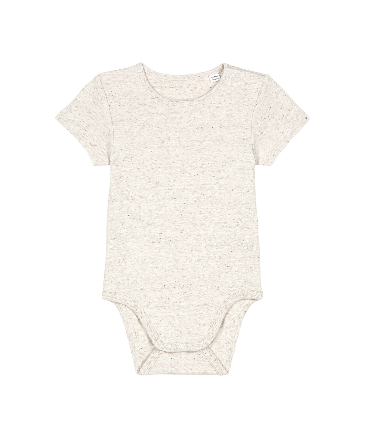 Baby bodysuit (STUB103) - Eco Heather