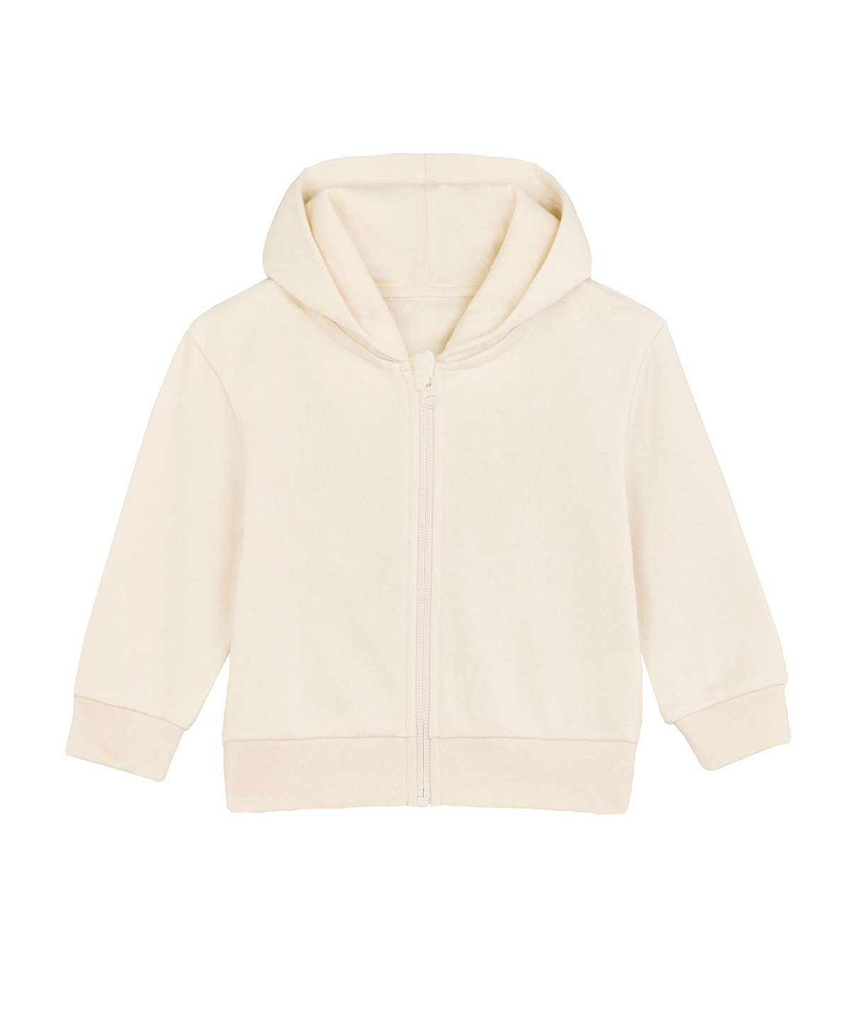 Baby Connector hoodie zip-through sweatshirt (STSB105) - Natural Raw