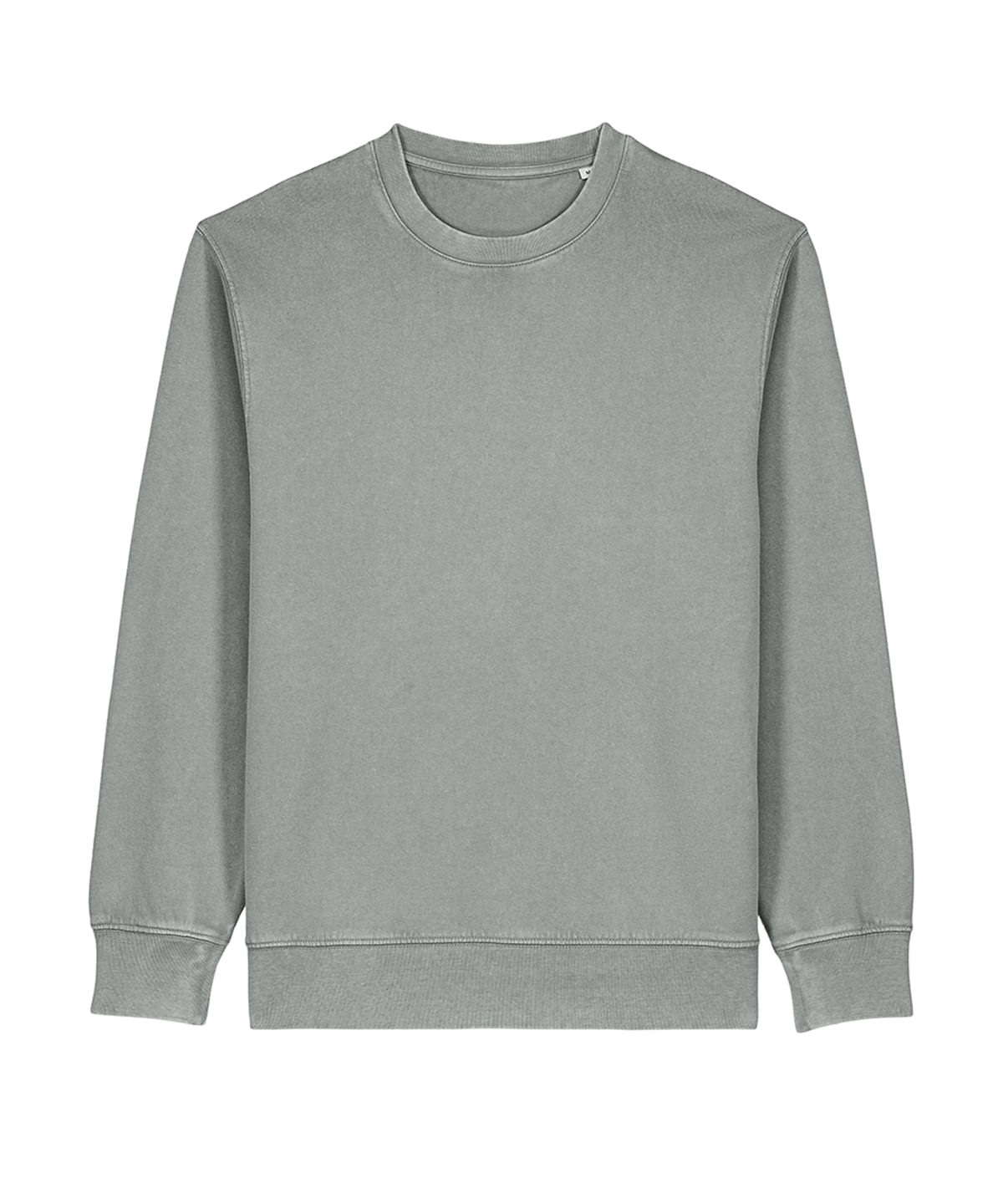 Unisex Matcher vintage sweatshirt (STSU085) - Garment Dyed Misty Grey